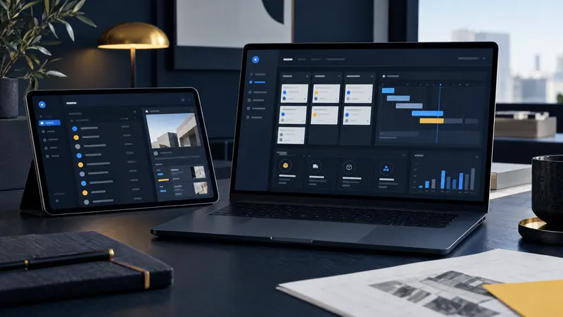 Sfeerbeeld van een maatwerkdashboard met planning, taken en overzicht